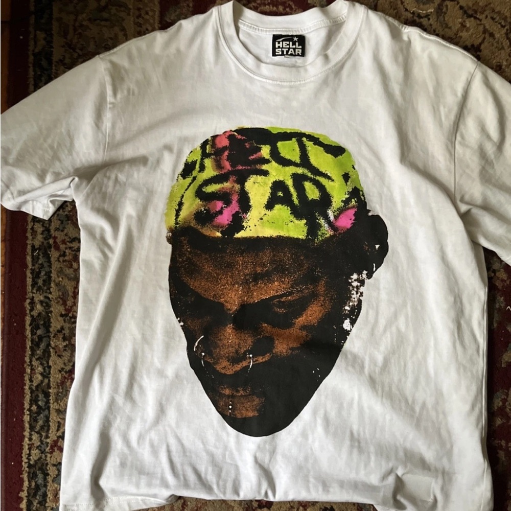 Dennis Rodman Oversized Hellstar Shirt
